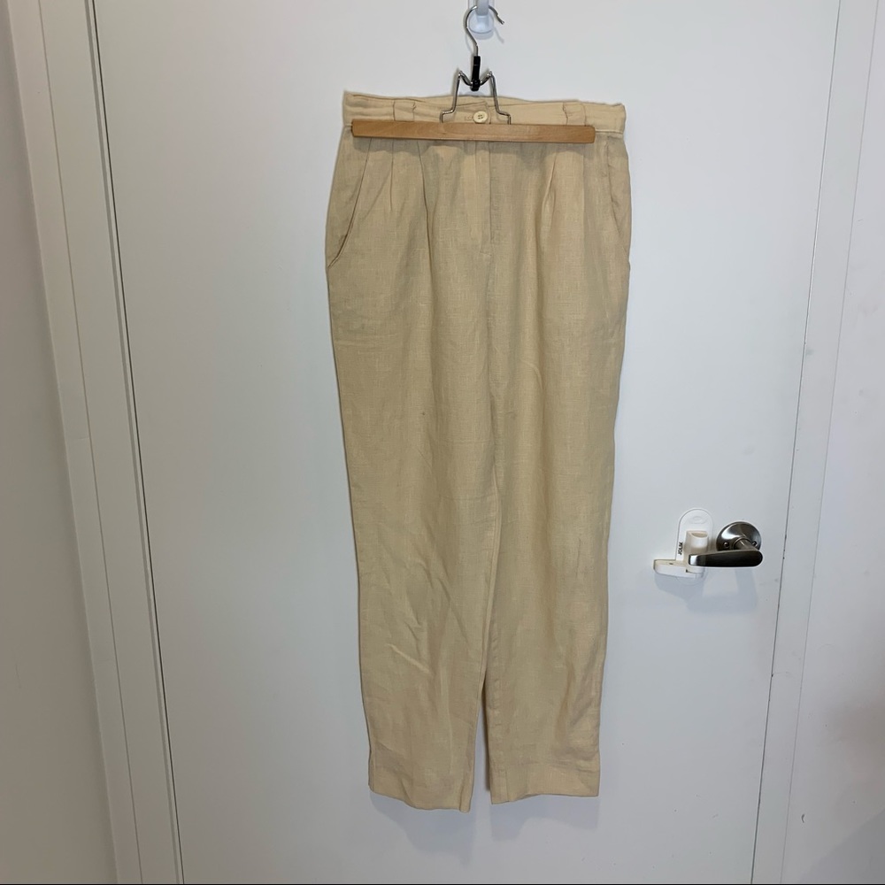 Vintage linen pants